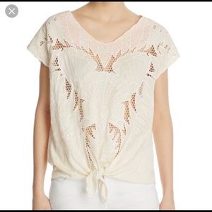 Free People Castaway Embroidered Tunic